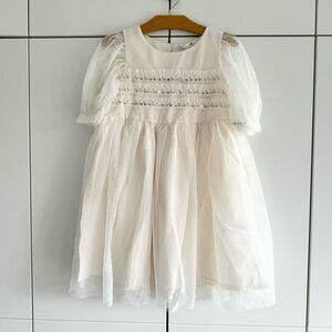 NWT H&M Girls White Dress 7 Ivory Wedding Communion Flower